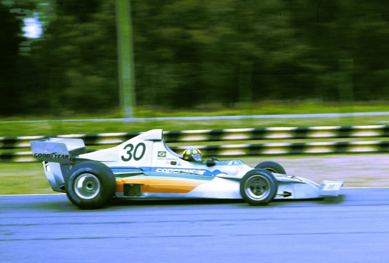 Wilsinho Fittipaldi e o FD01 em Buenos Aires