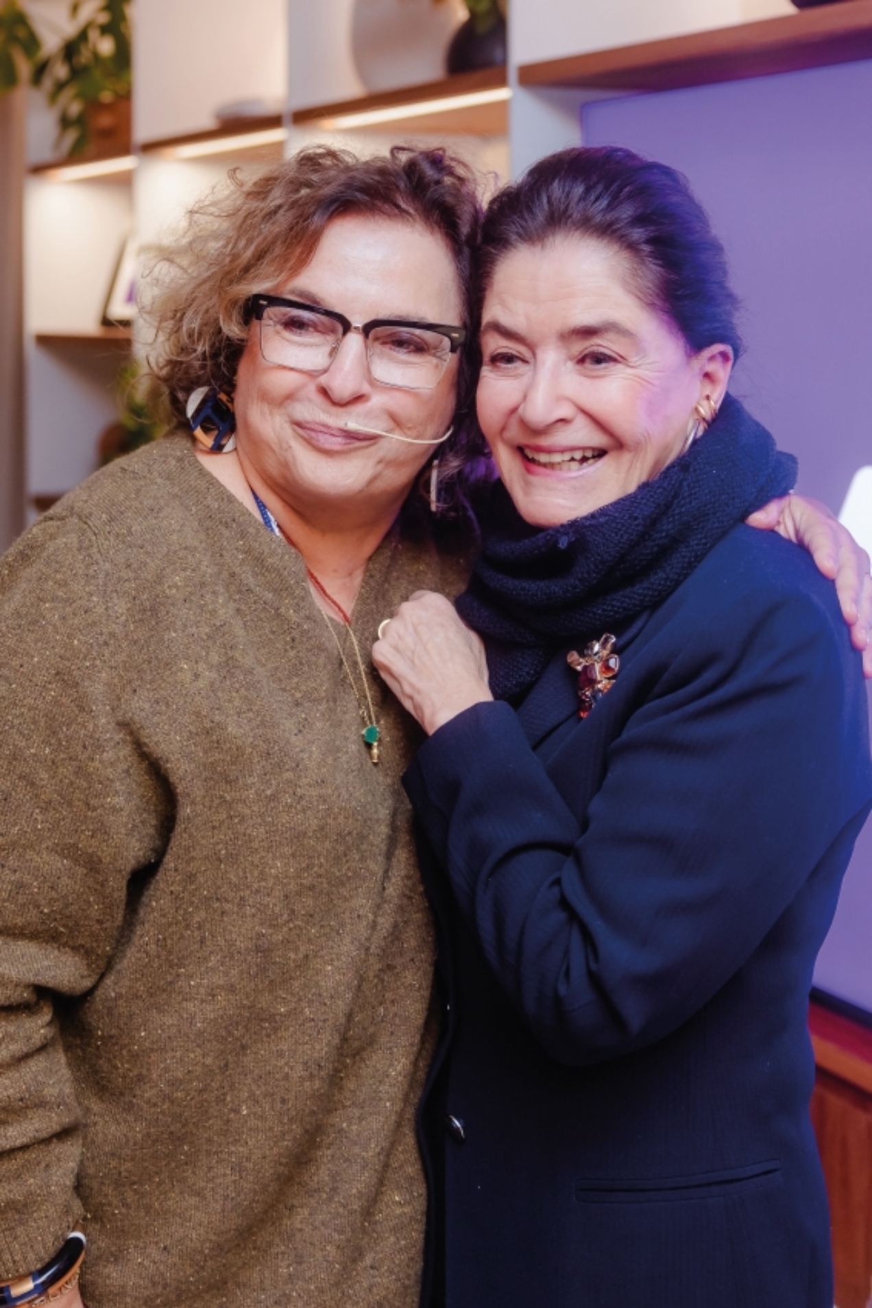 Joyce Pascowitch e Gloria Kalil