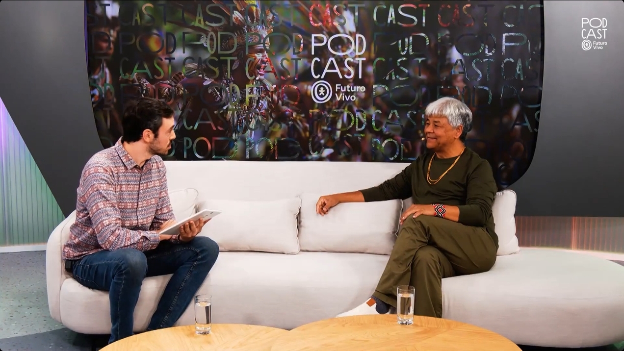 Victor Cremasco e Kaká Werá