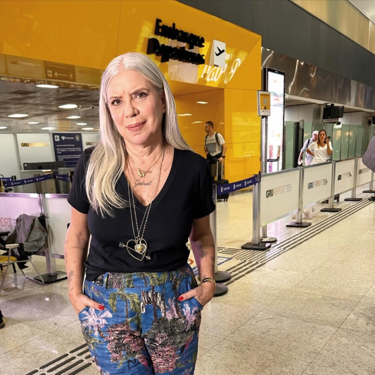 Astrid Fontenelle no Chegadas e Partidas em 2023