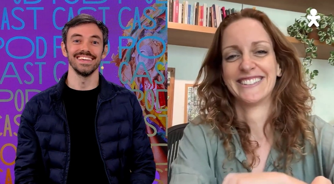 Atriz e ativista ambiental Laila Zaid participa do podcast Futuro Vivo, apresentado por Victor Cremasco