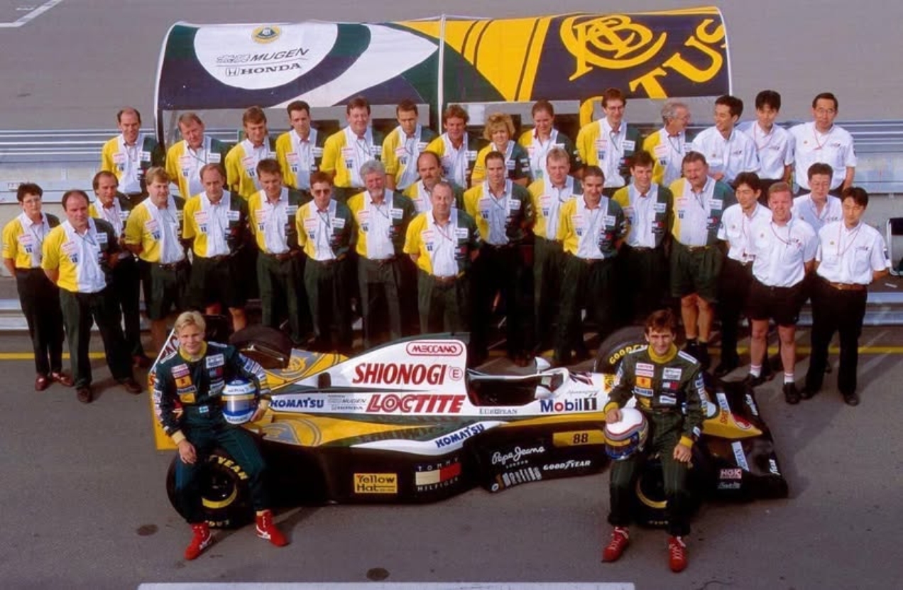 Mika Salo, Alessandro Zanardi e o que sobrou da Lotus em 1994 em Adelaide