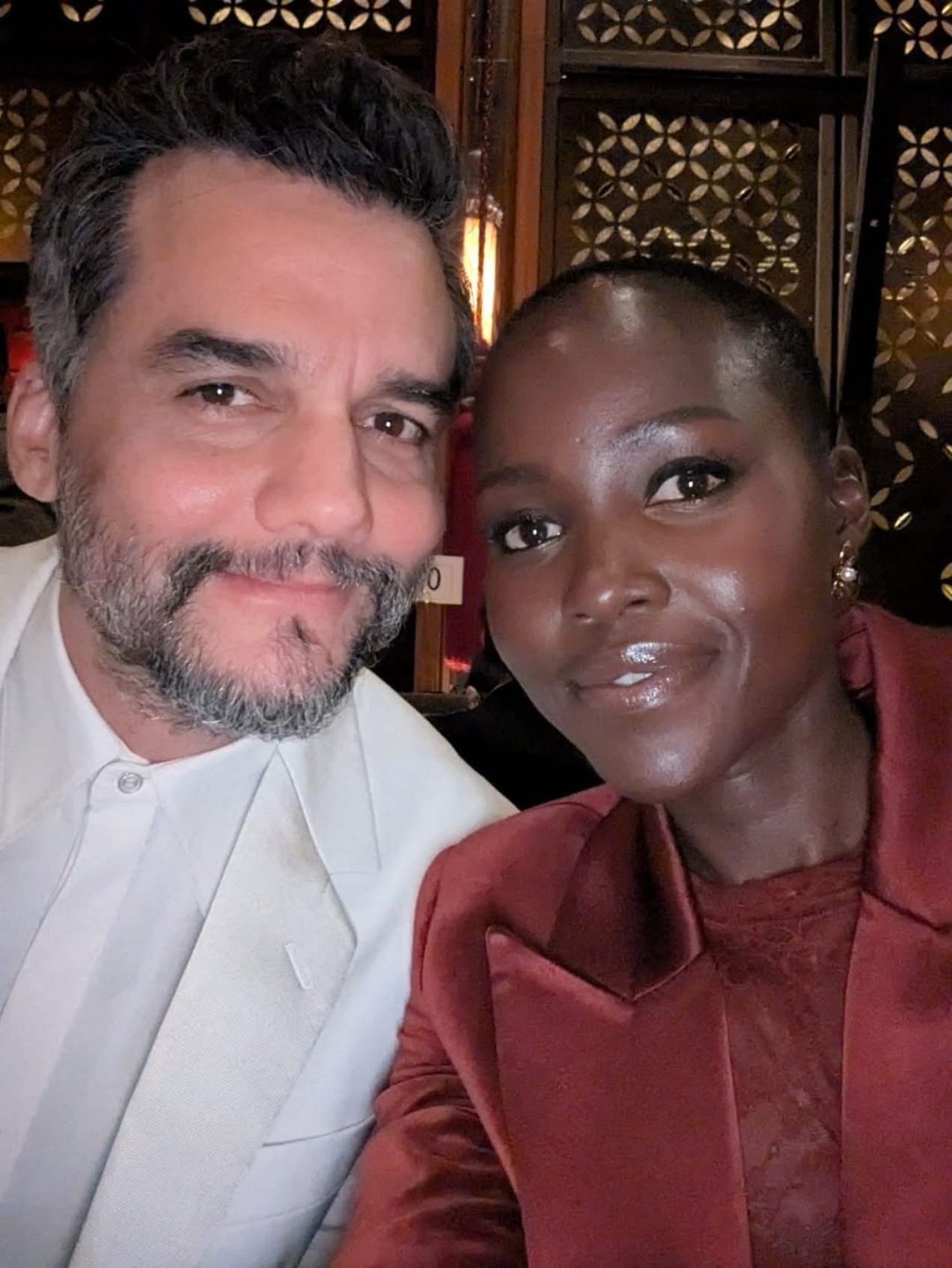 Wagner Moura e Lupita Nyong'o