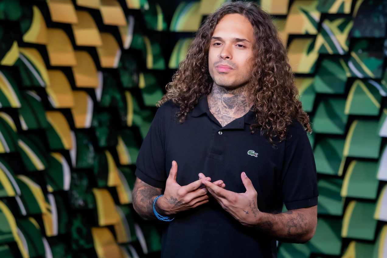 Vit&atilde;o durante participa&ccedil;&atilde;o no Sonora Apresenta