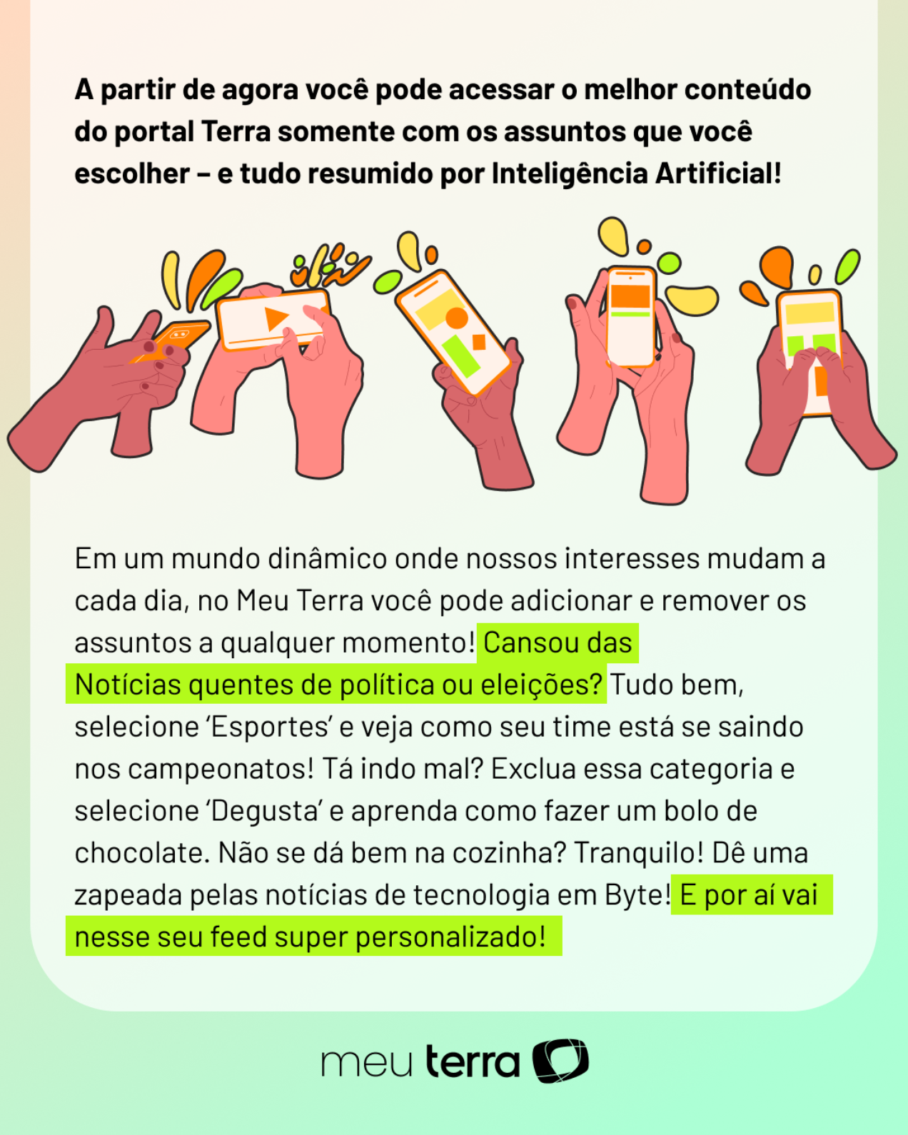 Passo a passo de como acessar o Meu Terra