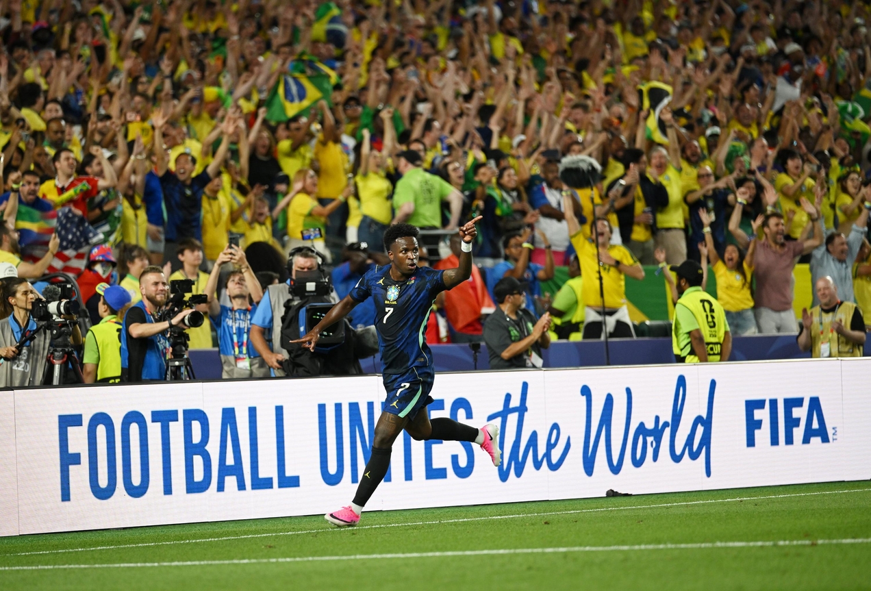 Vini Jr brilhou contra o Haiti