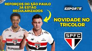 Santiago Longo e Jamal Lewis foram regularizados e já podem jogar o Brasileirão pelo São Paulo