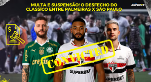 Briga causa suspensão para jogadores e multas para Palmeiras e São Paulo