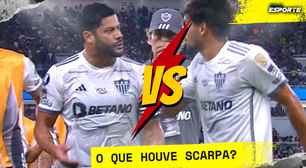 Gustavo Scarpa fala da briga com o Hulk no intervalo