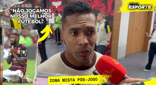 Alex Sandro diz que faltou futebol ao Flamengo