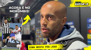 Lucas se empolga com empate contra o Botafogo no jogo de Ida da Libertadores