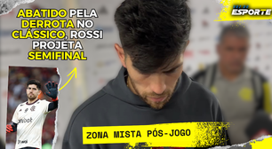 Rossi diz que time precisa melhor para a semfinal contra o Corinthians