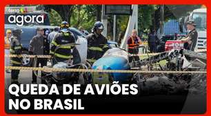 Mais aviões estão caindo no Brasil? Confira análise de especialista