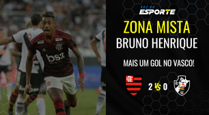 Bruno Henrique marca mais um gol contra o Vasco