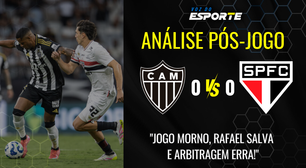 Rafael brilha e Atletico e São Paulo ficam no 0 a 0 - Opinão do JM Lotufo