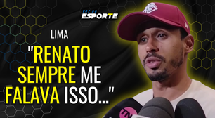 Lima afirma "é uma honra trabalhar com Renato Gaúcho, ele que me revelou"