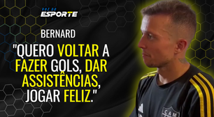 "Quero voltar a fazer gols" diz Bernard