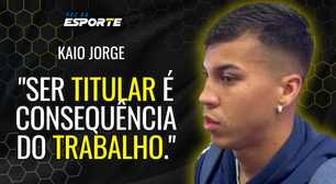 Kaio Jorge celebra gol e projeta sequência como titular do Cruzeiro