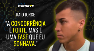Kaio Jorge fala da briga com Gabi Gol por vaga no ataque do Cruzeiro