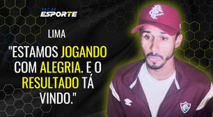 Lima valoriza sequência positiva e projeta coisas grandes para o Fluminense no Brasileirão