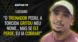 Luciano responde as críticas e diz que a vitória foi importante demais para o time