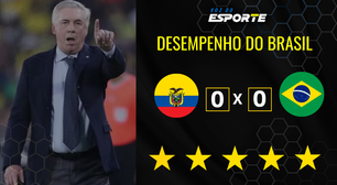 Desempenho da Seleção Brasileira no empate em 0 a 0 com o Equador