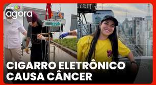 "Eu não estava acreditando que estava com câncer", diz jovem de 27 anos usuária de cigarro eletrônico