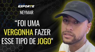 Neymar detona atuação do Santos "Uma vergonha!"