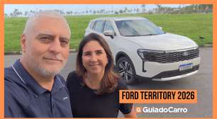 Novo Ford Territory 2026 mostra seus atributos de SUV familiar