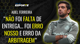 Abel Ferreira critica arbitragem na derrota para o Flamengo