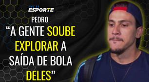 Pedro explica jogada do gol contra o Palmeiras