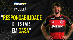 Paquetá lamenta a perda do título mas garante que vai honrar a camisa do Mengão