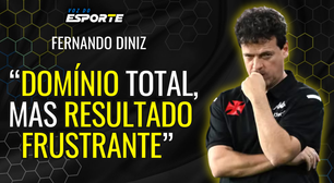 Diniz lamenta empate e analisa desperdício de chances "é revoltante"