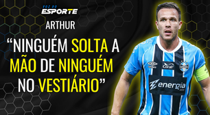 Arthur rebate rumores de insatisfação e blinda elenco do Grêmio