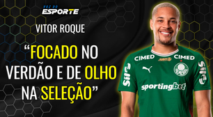 Decisivo, Vitor Roque celebra gols e projeta Seleção Brasileira