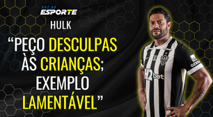 Hulk comenta a briga generalizada na final do mineiro e pede desculpas pelo mau exemplo