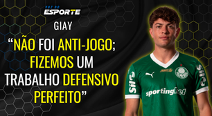 Giay rebate críticas de Calleri sobre anti-jogo e destaca solidez defensiva do Palmeiras no clássico