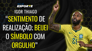 Igor Thiago gradece confiança de Ancelotti no pênalti