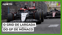 Saiba como ficou o grid de largada do GP de Mônaco