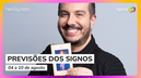 André Mantovanni traz as previsões da semana para todos os signos; assista