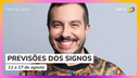André Mantovanni traz as previsões da semana para todos os signos; assista