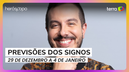Previsões para 2026 e vibrações do novo ano com André Mantovanni e convidados no Terra Horóscopo