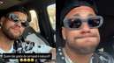 Neymar se declara ao carnaval com dancinha dentro de carro
