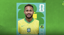 Neymar ganha figurinha no álbum da Copa após atualização da Panini