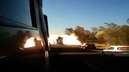 Vídeo mostra carro na contramão e provocando explosão na BR-163, em MS
