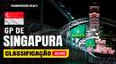 Siga o react ao vivo da classificação para o GP de Singapura de F1