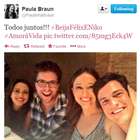 Mulher de Mateus Solano posta foto com marido e Fragoso: ...