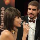 Faustão incomoda Caio Castro e Casadevall ao falar de affair