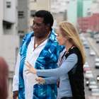 Com Tony Tornado, Angélica grava 'Estrelas' em São Paulo