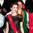 La reina Letizia conquista Portugal con un vestido de ...